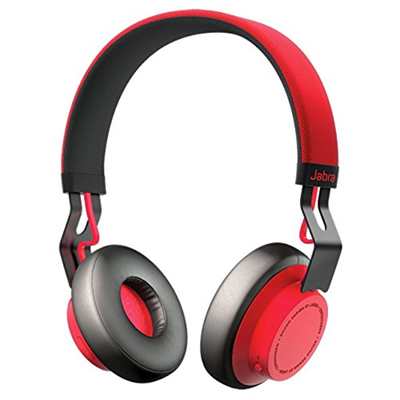 PR shot of Jabra Move in red cut on a white background
