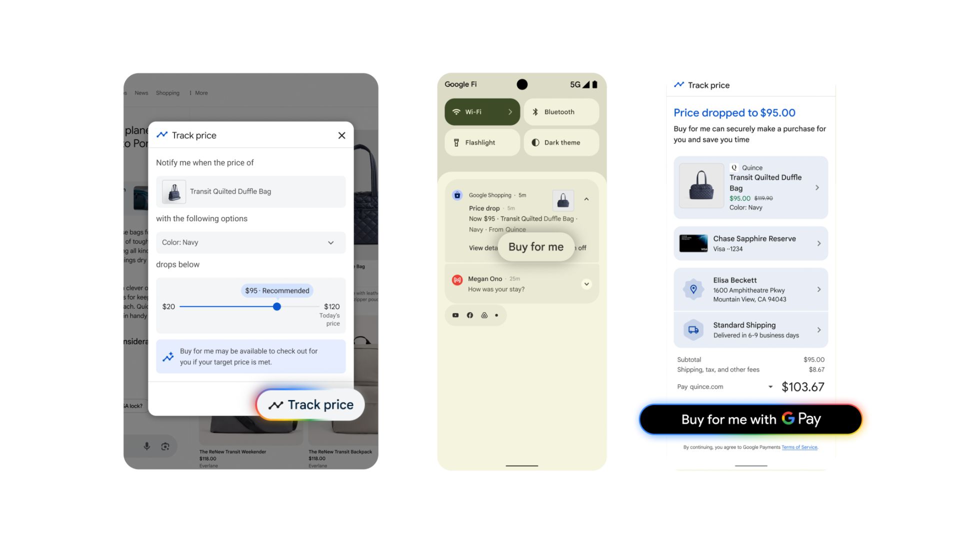 Shopping with AI Mode