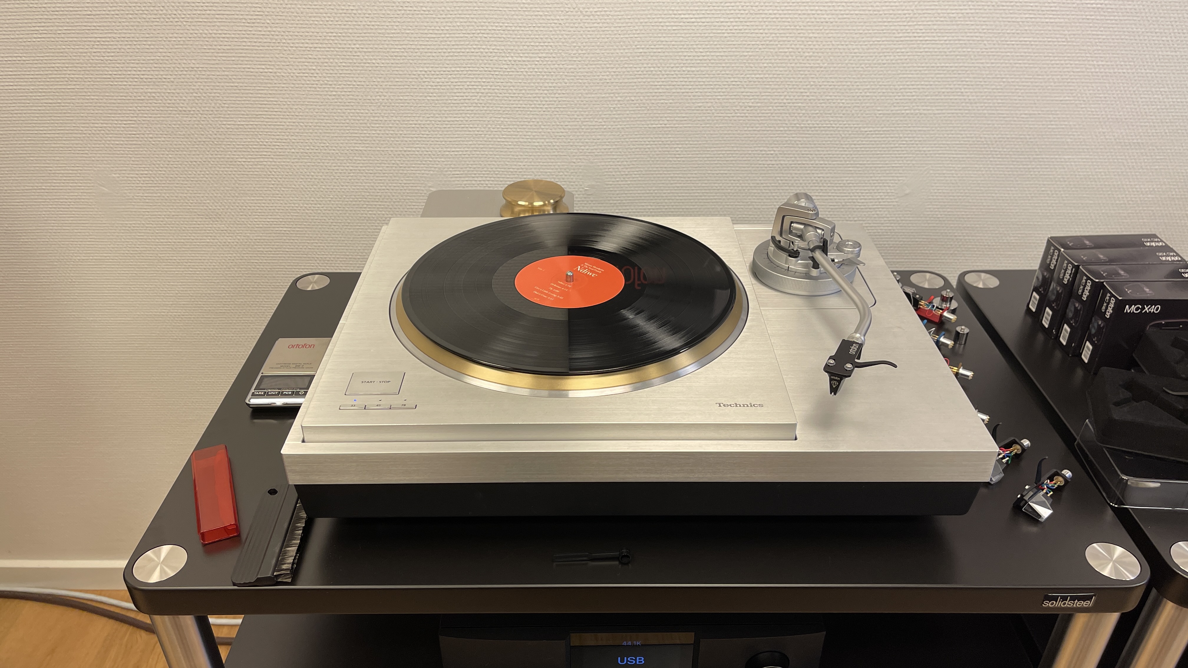 Technics SL-1000R with ortofon MC X40 cartrdige