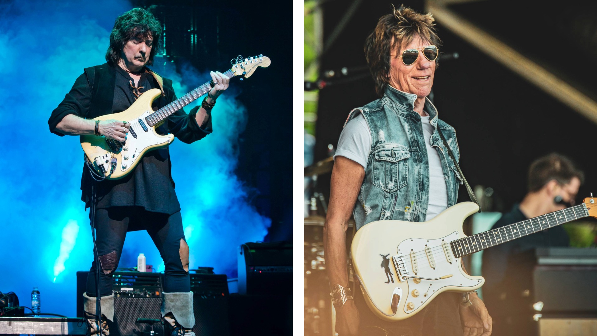 Ritchie Blackmore and Jeff Beck