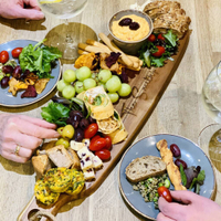 The Alphabet Gift Shop Personalised Acacia Wood Extra Long Serving Board: $56.13
