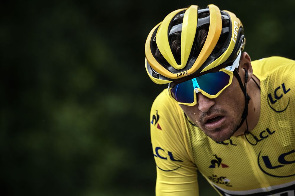 Yellow jersey Greg Van Avermaet (BMC)