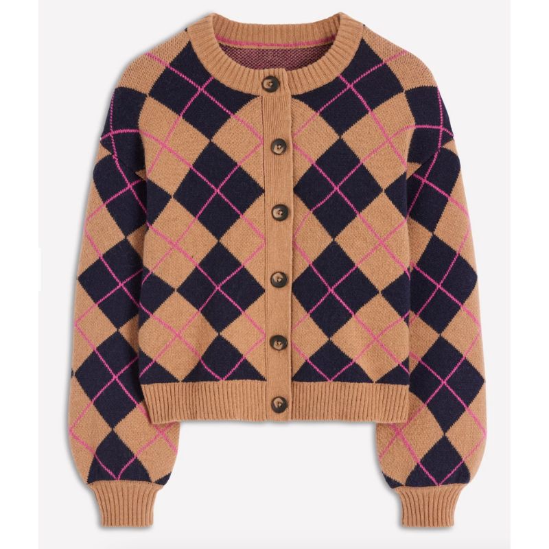 Boden, Abi Jacquard Cardigan