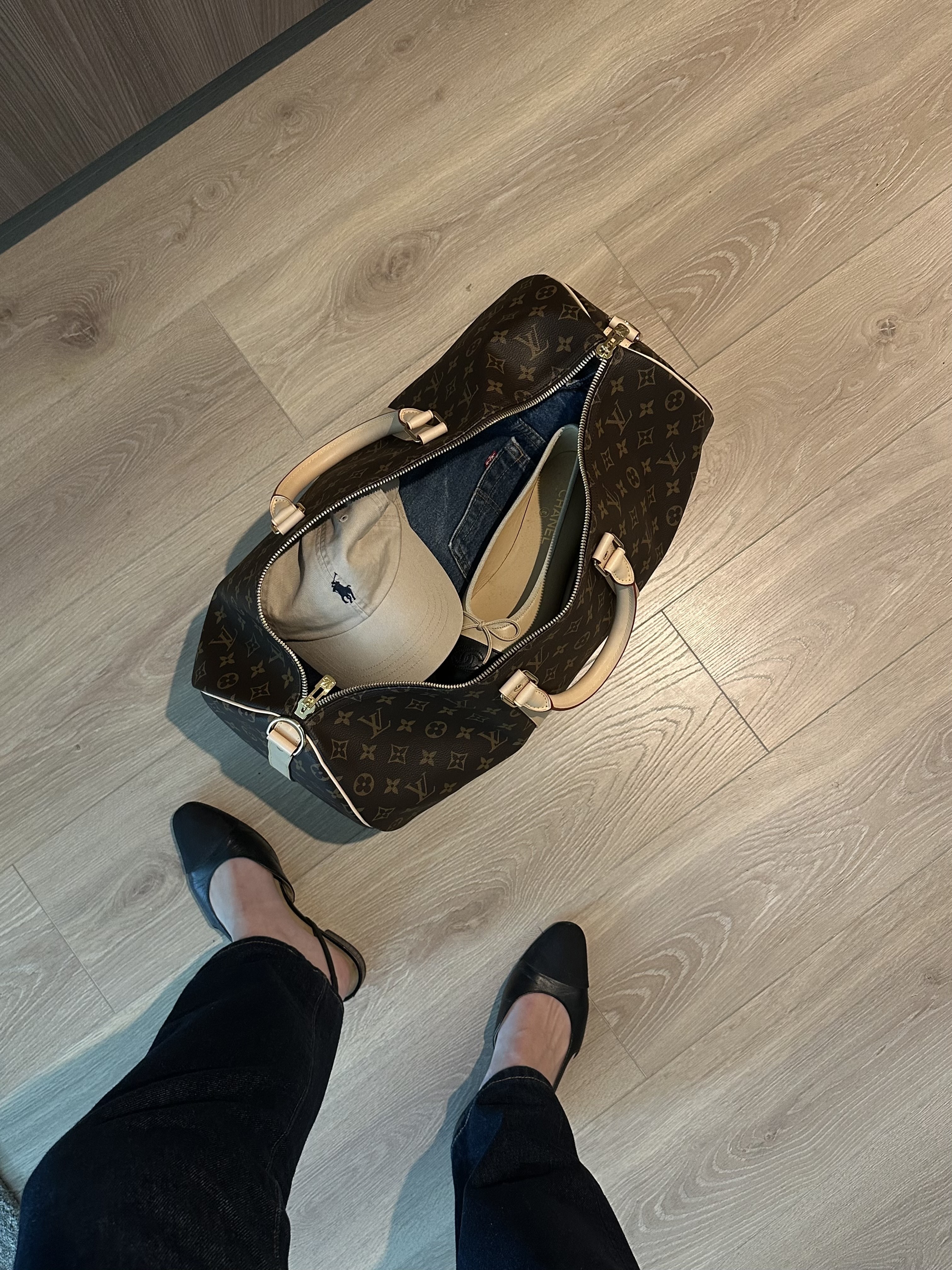 Louis Vuitton duffle bag