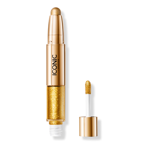 Glaze Crayon Dual-Ended Glitter Eyeshadow - Goldmine