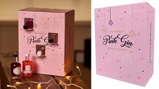 The Bottle Club's pink gin advent calendar