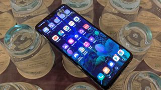 The LG V50 ThinQ (Image credit: TechRadar)