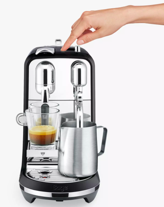 Nespresso Creatista Plus Coffee Machine by Sage, Black