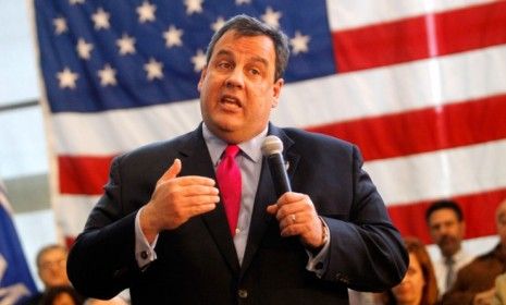 New Jersey Gov. Chris Christie