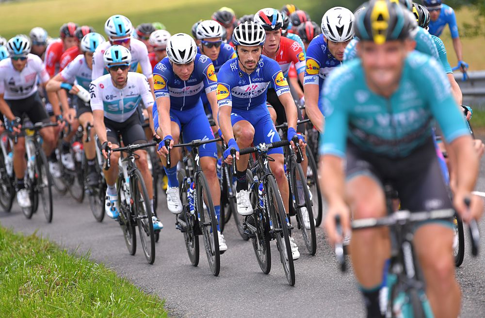 Julian Alaphilippe (Quick-Step Floors) during stage 1 at Criterium du Dauphine