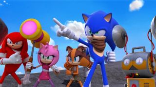 Sonic and company in Sonic Boom