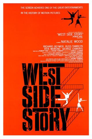 Original poster for the film West Side Story