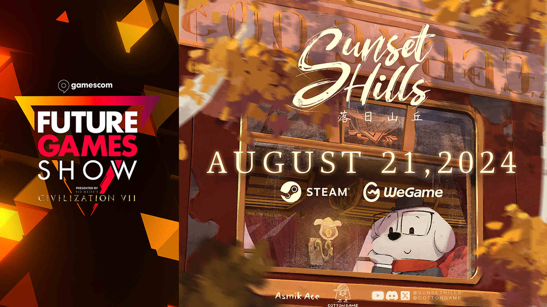 Celebrate adorable narrative puzzle game Sunset Hills' release with a new trailer