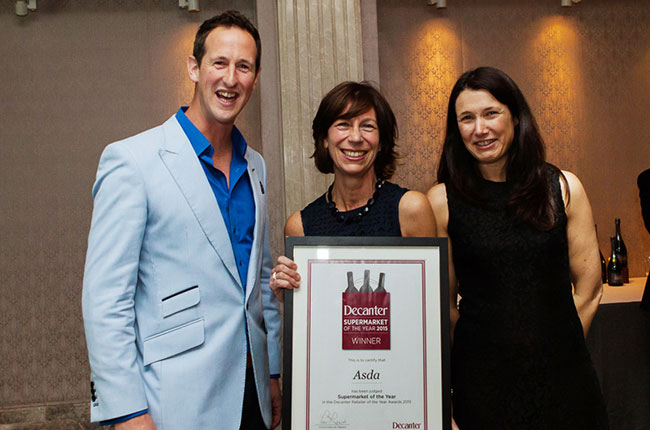 Asda, Decanter Retailer Awards 2015