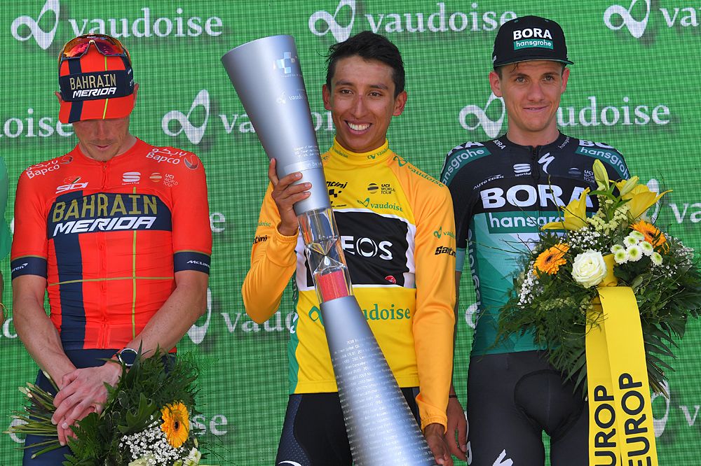 Egan Bernal (Team Ineos) wins Tour de Suisse