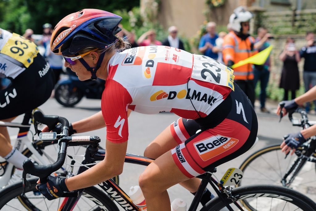 Danish champ Amalie Dideriksen (Boels Dolmans)