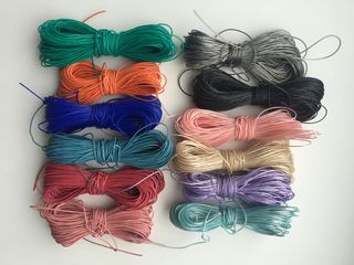 a selection of Bolon yarn bundles