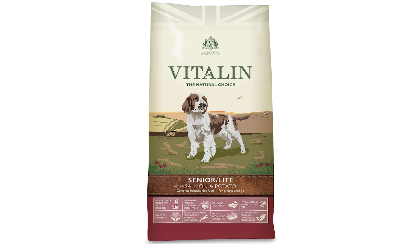Vitalin senior/lite dry dog food