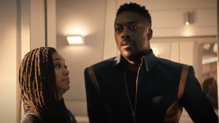 Sonequa Martin-Green and David Ajala on Star Trek: Discovery