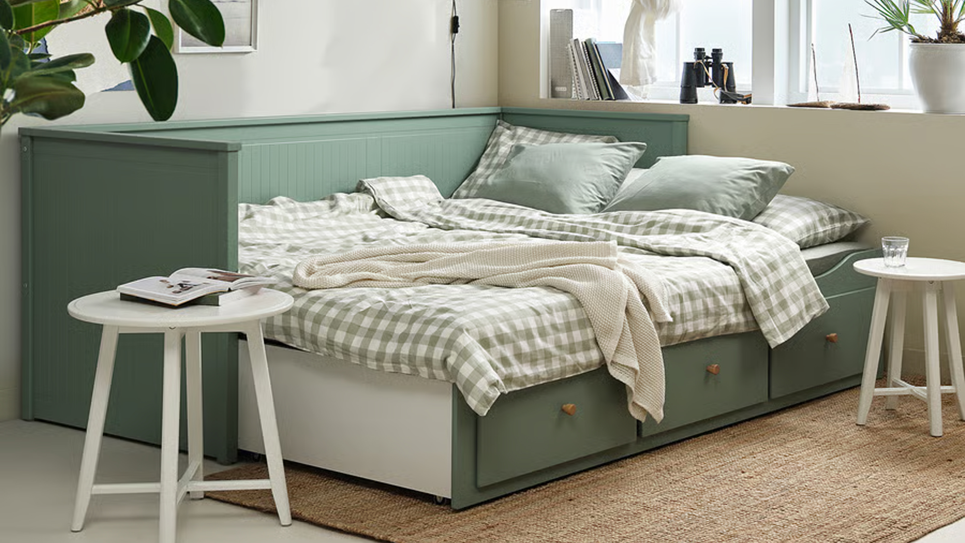 IKEA HEMNES Daybed - green