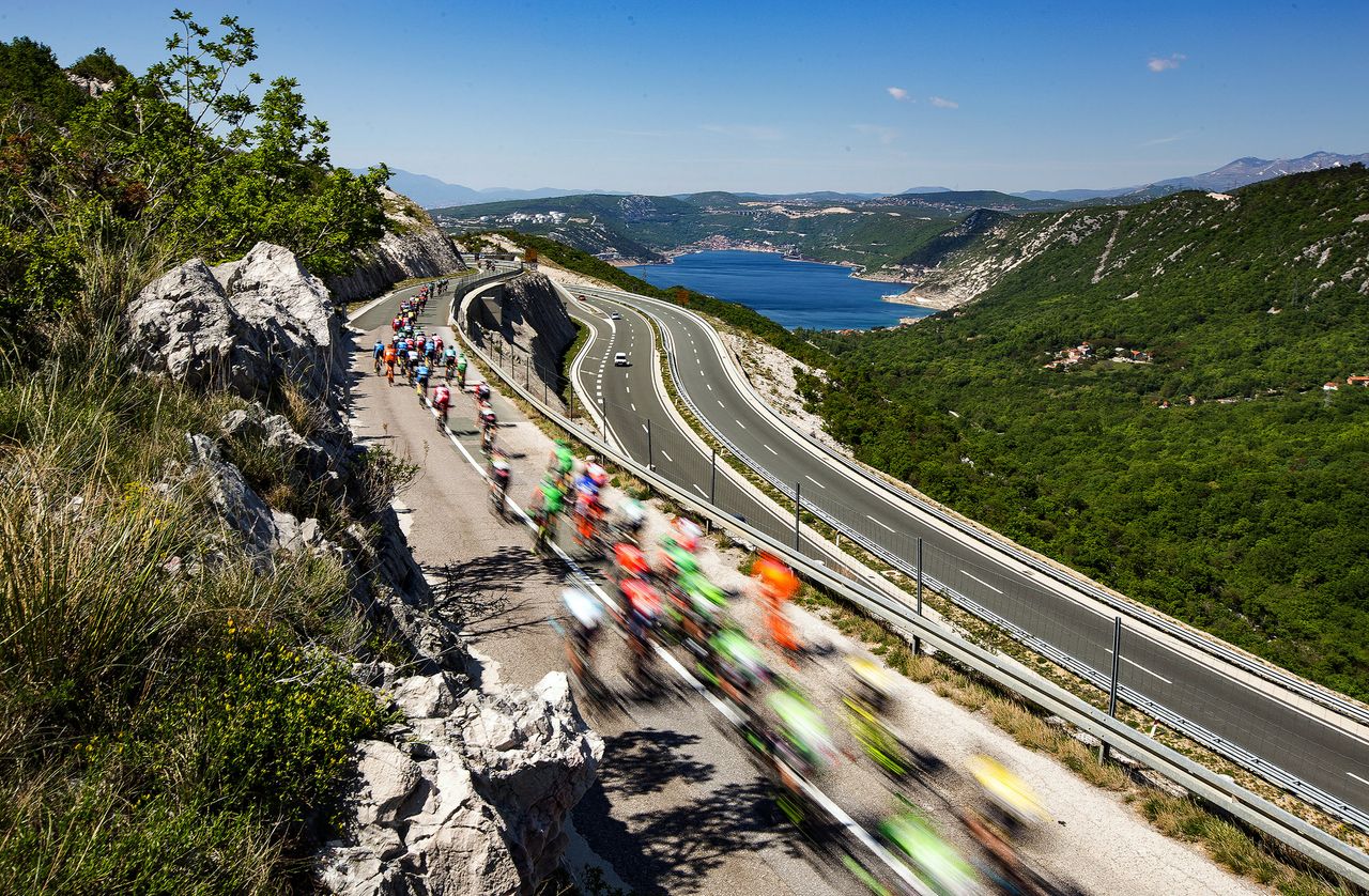 Like the stage before it, stage 4 of the Tour of Croatia gave the peloton plenty of scenery to enjoy along the road to the finish.