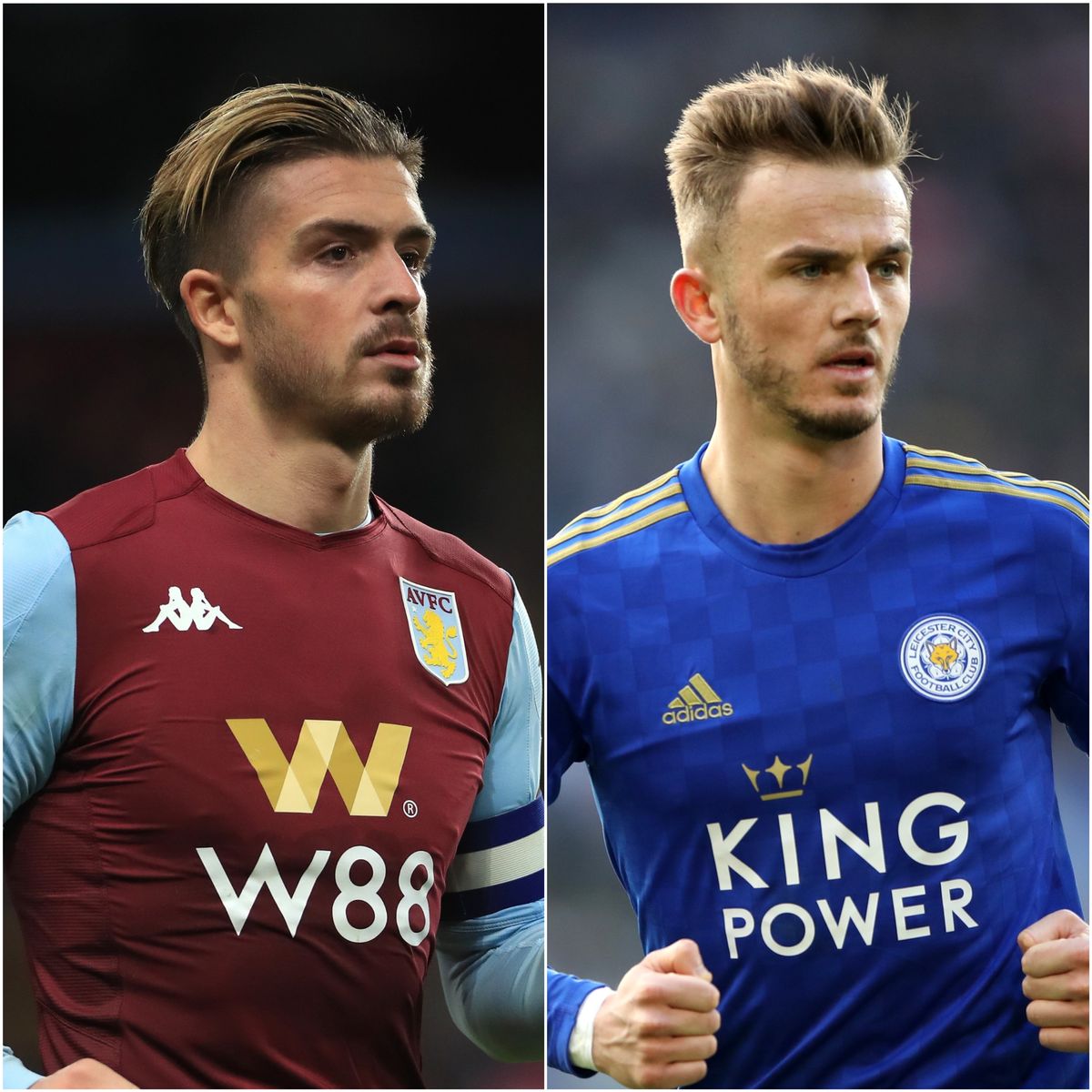 Jack Grealish and James Maddison