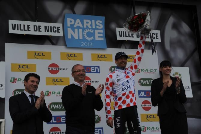 Mountains leader Johann Tschopp (IAM Cycling)