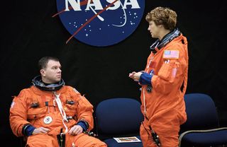 Flying in the Front Seats: A Look at STS-114's Commander and Pilot