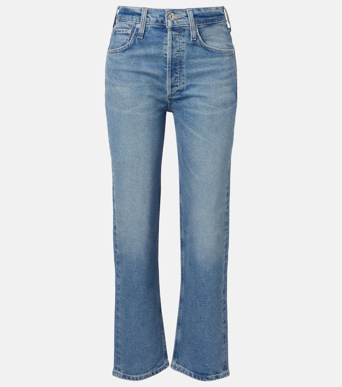 Delfina Straight Jeans in Blue - Citizens of Humanity