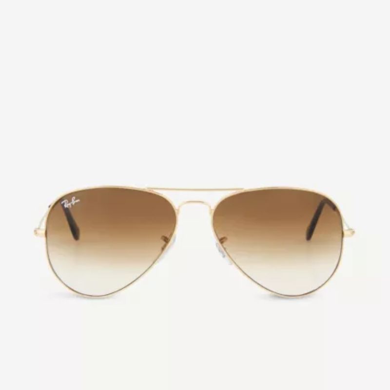 brown lensed aviators