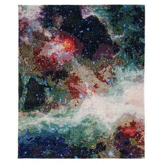 spacecrafted rug of galaxies and stellar explosiions