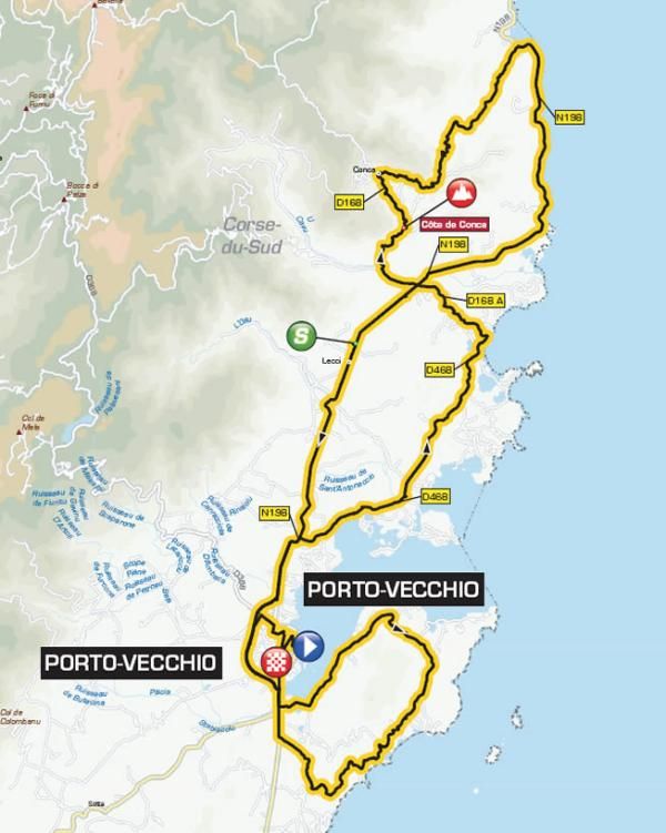Crit&amp;eacute;rium International - Stage 1 Map