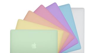 Renders of MacBooks in different colours