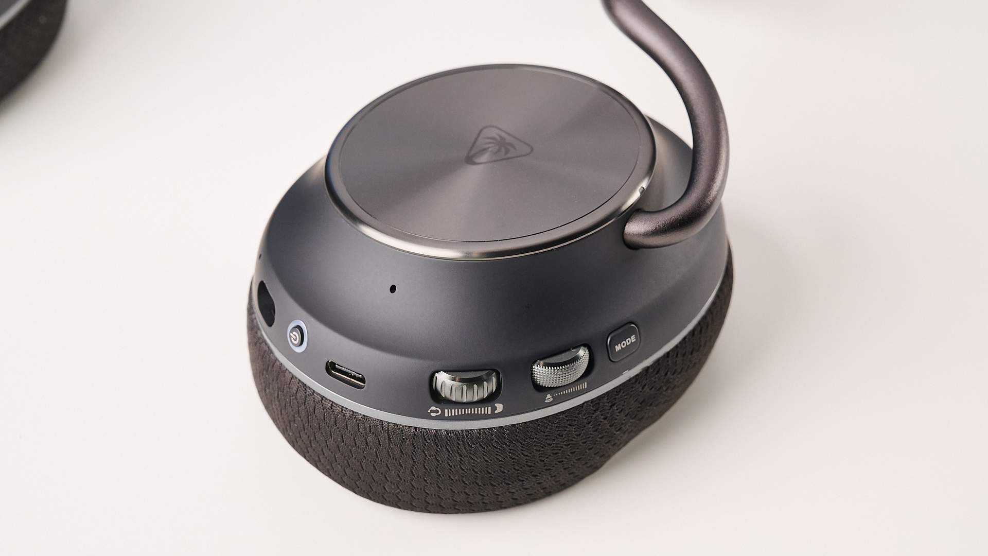 The Turtle Beach Stealth Pro II earcup showing the controls