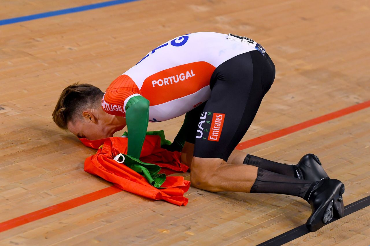 2020 UEC Track European Championships Plovdiv 4th Day 14112020 Individual Pursuit Ivo Oliveira Portugal photo Dario BelingheriBettiniPhoto2020