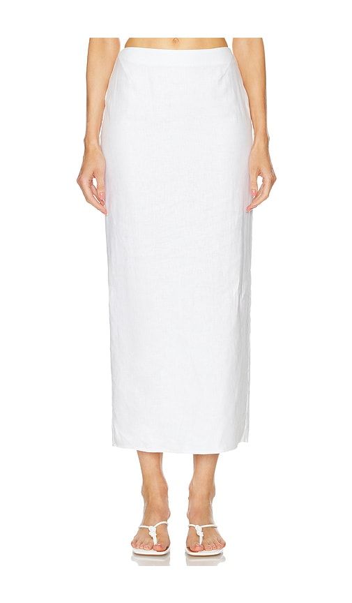 Linen Maxi Skirt