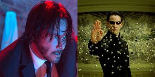 John Wick and Neo side by side