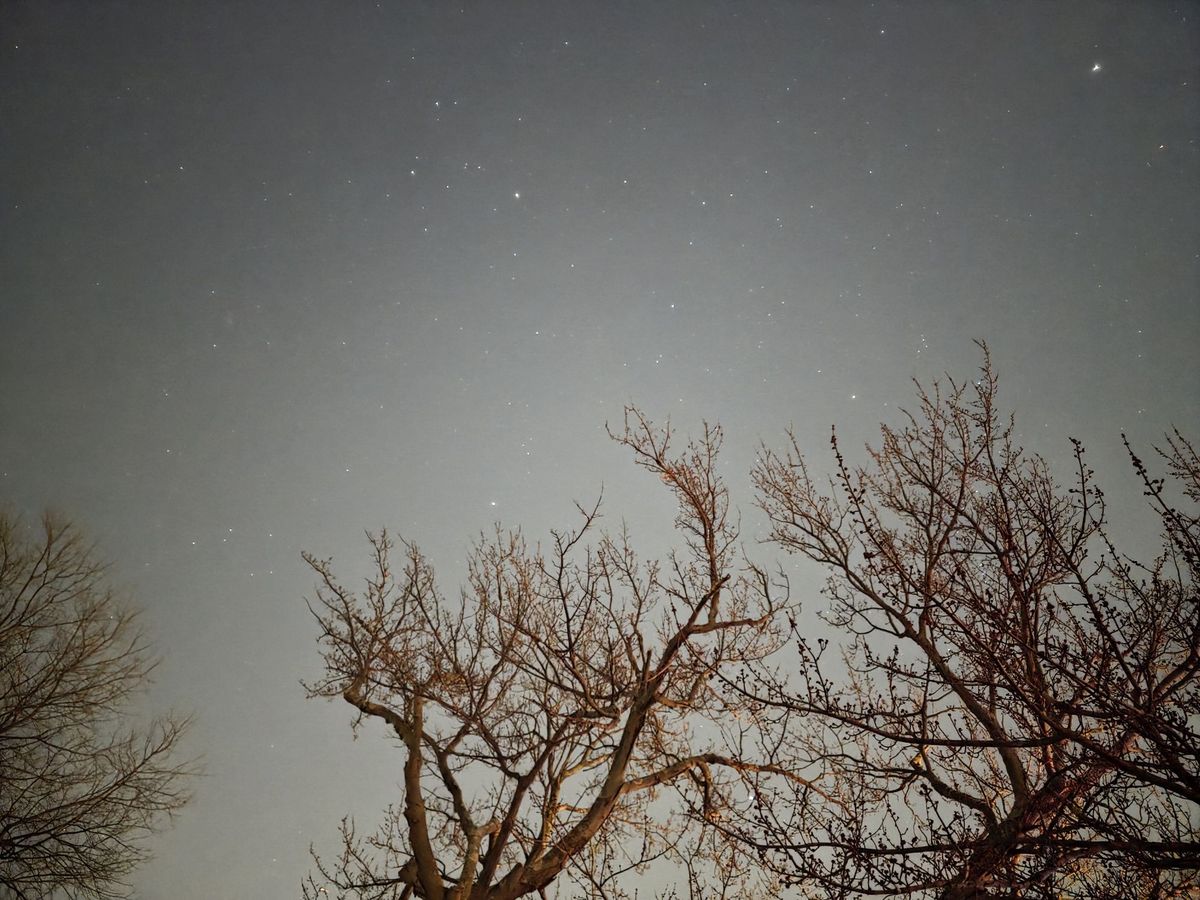 Samsung Galaxy S25 Ultra astrophotography post update.
