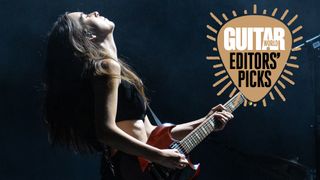 Alana Haim, Danielle Haim and Este Haim of Haim perform at All Points East Festival 2023 at Victoria Park on August 28, 2023 in London, England