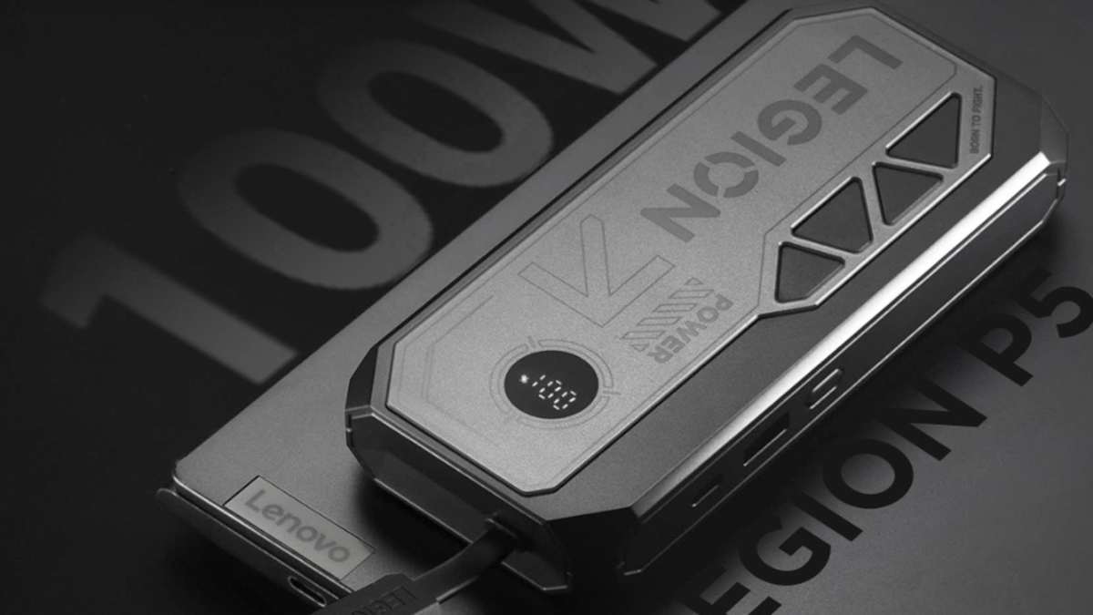 Lenovo unveils a fantastic portable charger to revive your smartphone and more — but bad luck, you'll probably never be able to buy it