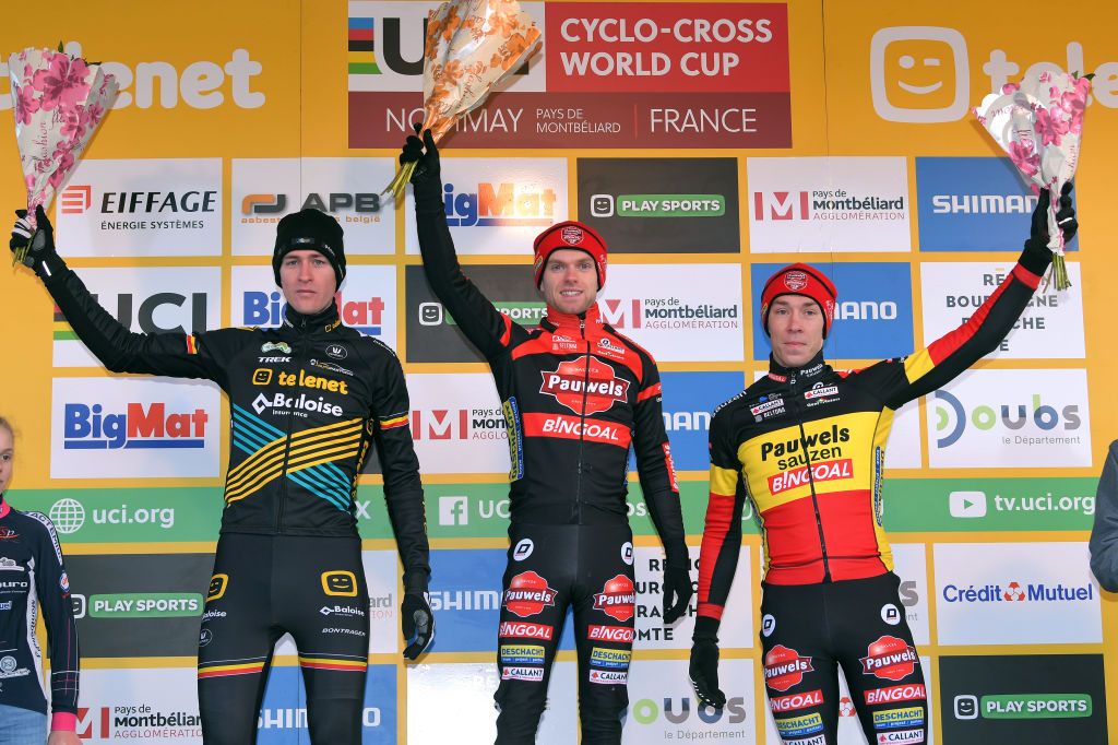 The podium ceremony