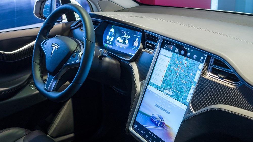 Tesla dashboard