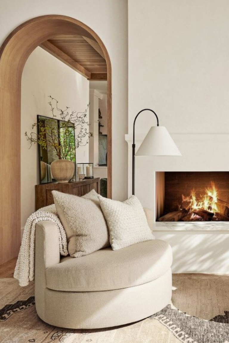 Pottery Barn Balboa Swivel Chair