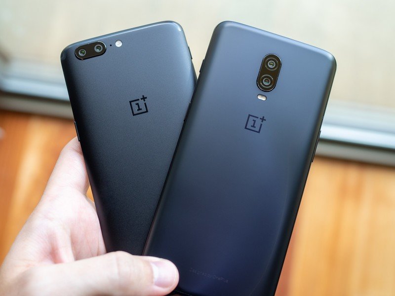 OnePlus 6T vs. OnePlus 5