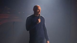 Bill Burr on stage in Bill Burr: Drop Dead Years