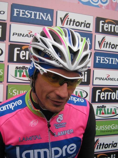 Former race winner Filippo Pozzato (Lampre)