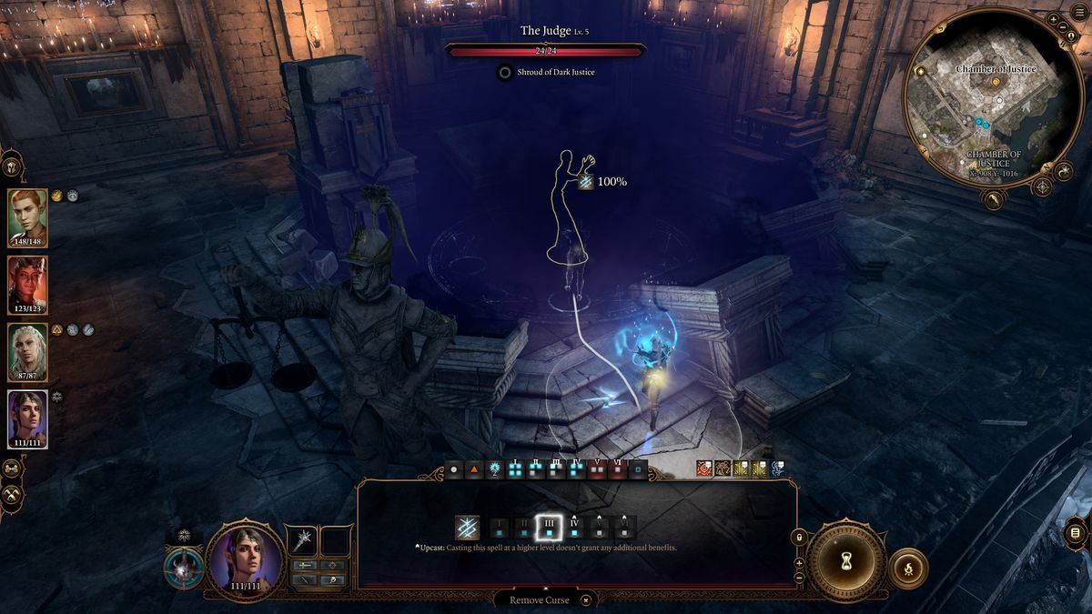 Baldur's Gate 3 Wyrmway - Remove Curse