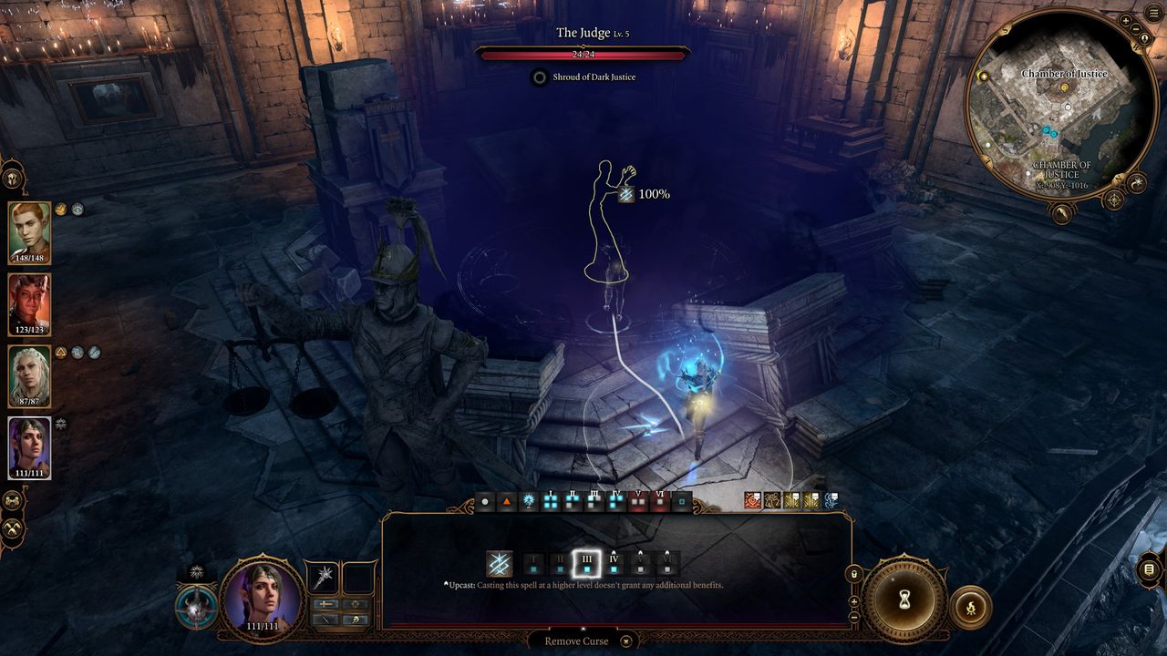 Baldur's Gate 3 Wyrmway - Remove Curse