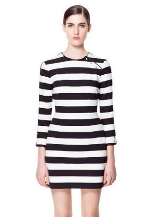 Zara striped dress, £45.99