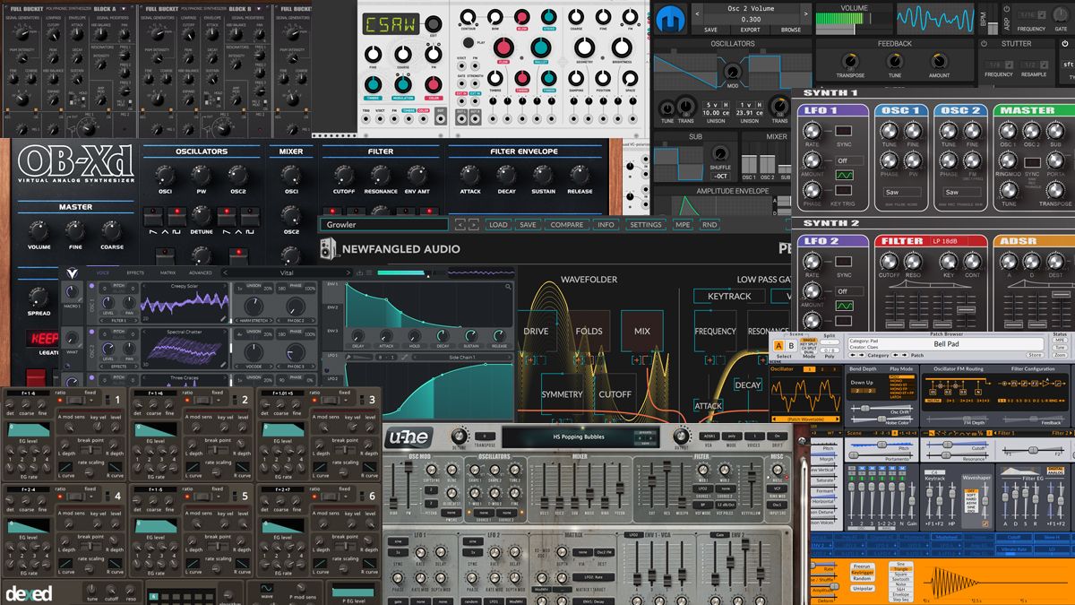 The best free VST synth plugins 2023: wavetable, FM, virtual analogue and  more | MusicRadar